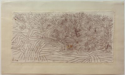 Alpine Forest by Paul Klee